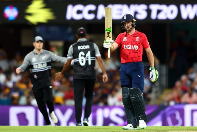 ICC Dunia T20 |  Twitter bereaksi ketika kebangkitan Jos Buttler mendorong Inggris meraih kemenangan 20 kali atas Selandia Baru