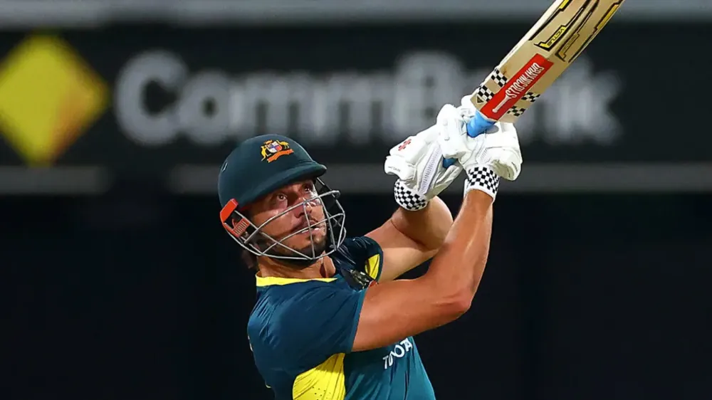 Marcus Stoinis AUS vs PAK Hobart