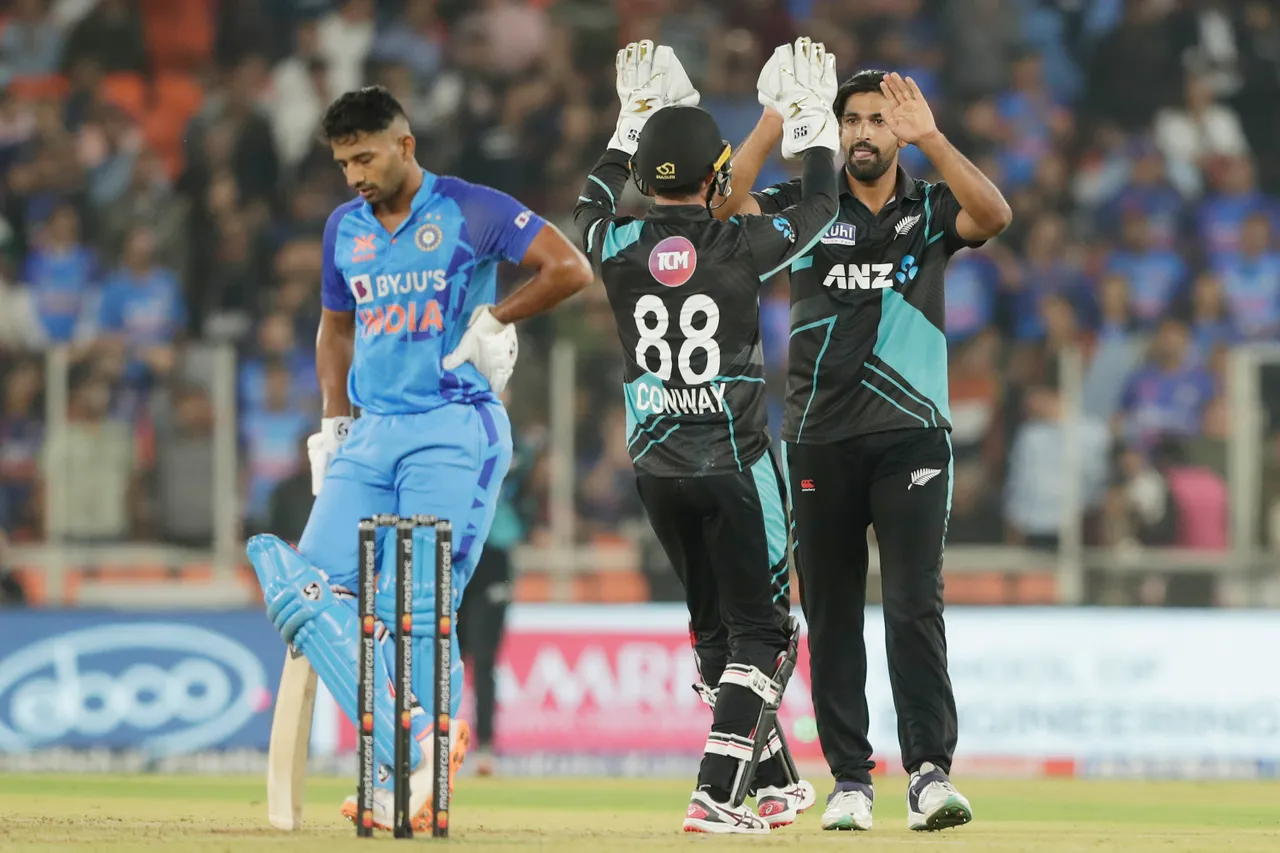 IND vs NZ | Twitter reacts to Tripathi's outrage after disappointing mode of dismissal