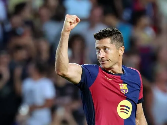 robert lewandowski fc barcelona NDTV Sports.scorimg