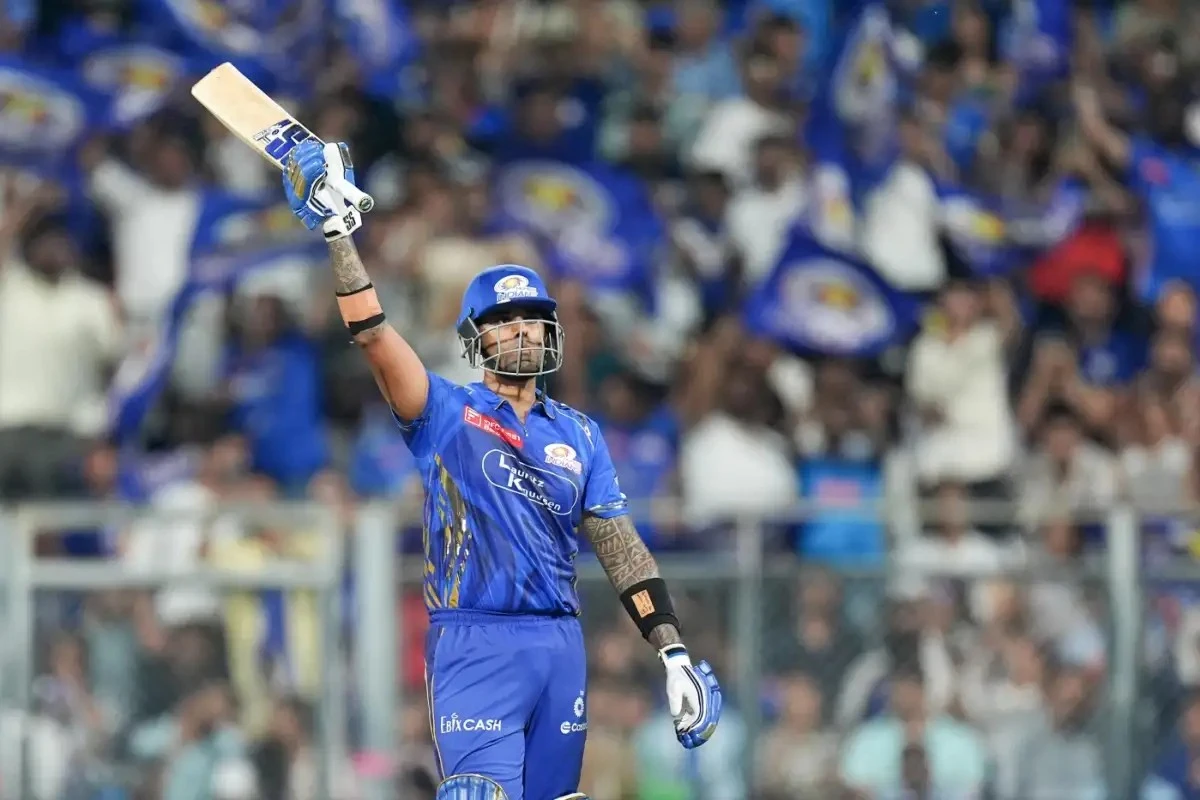 AI Simulation, DC vs MI | Suryakumar Yadav powers Mumbai Indians to 200+ chase in Delhi run-fest