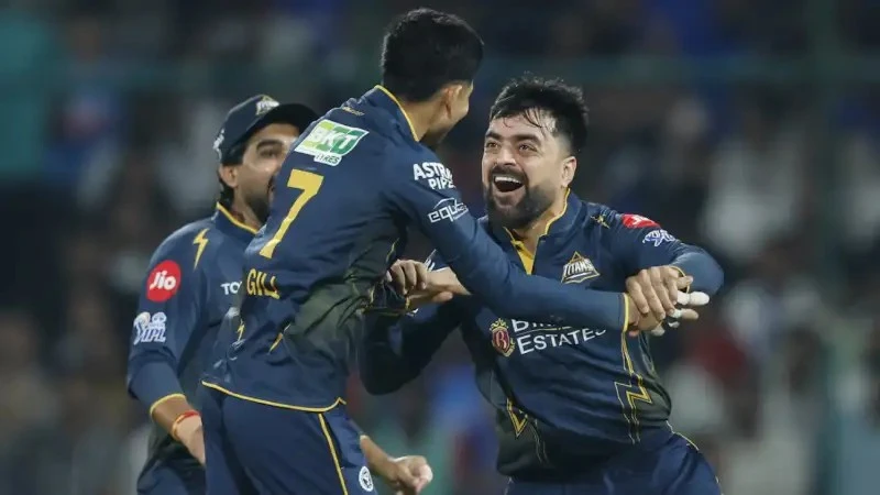 AI Simulation, GT vs KKR | Rashid Khans magic spin seals clinical win for Gujarat