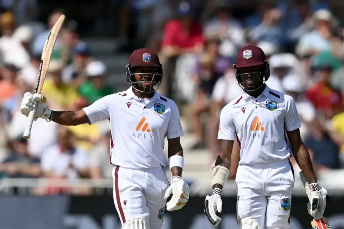 ENG vs WI | Caribbean hopes leave firm imprint on Day 2 as Hodge-Athanaze  hand Windies advantage