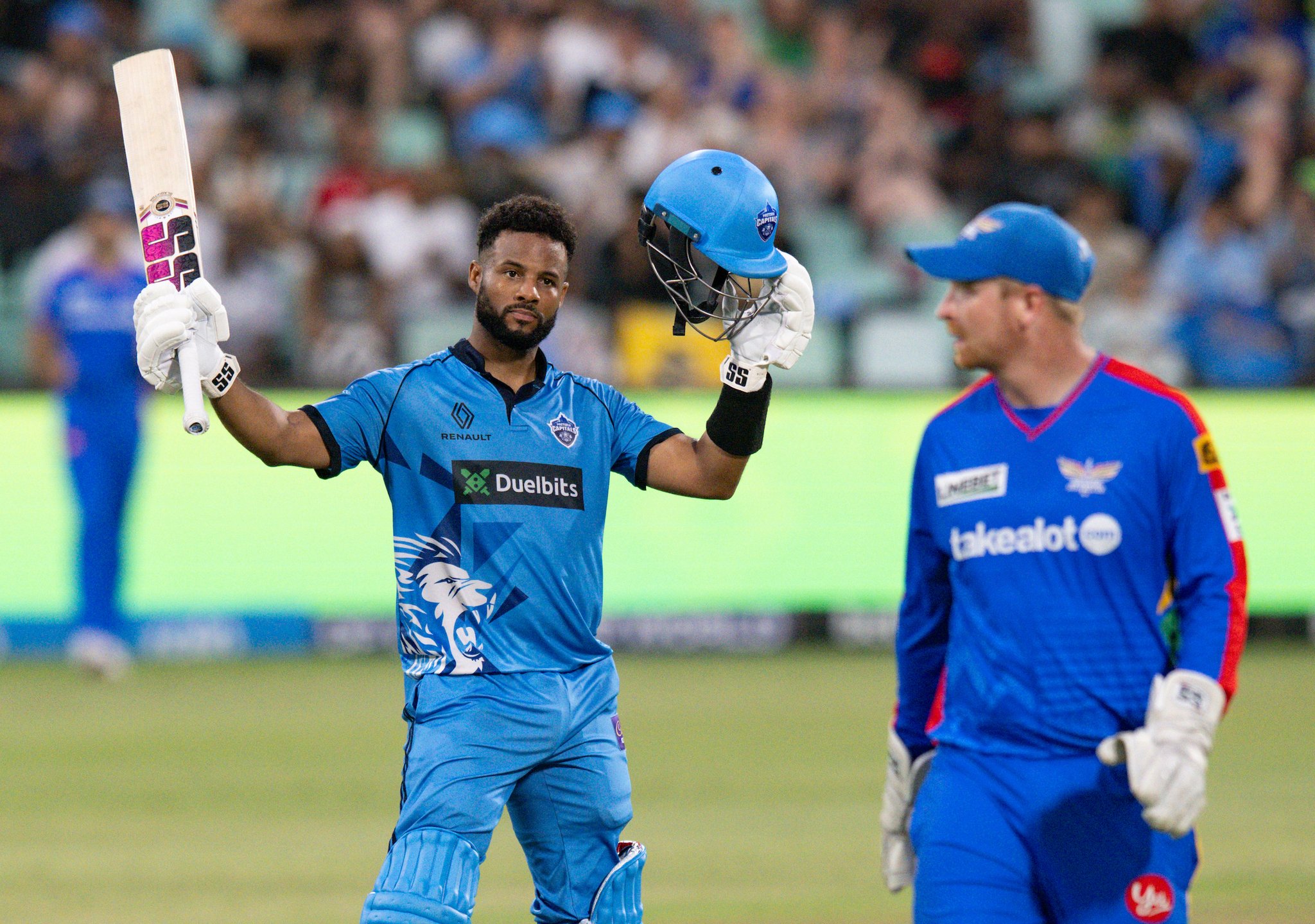 SA20 | Pretoria Capitals outmuscle Durban’s Super Giants in high-scoring game at Kingsmead
