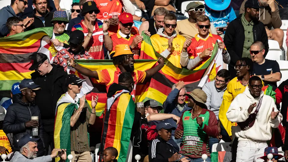Watch, ICC T20 World Cup | Fans and players celebrate together after Zimbabwe progress to Super Eight