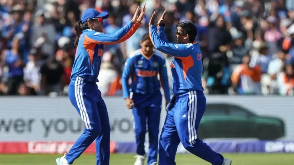 AI Simulation, IND W vs NED W | Smriti Mandhana leads India to dominant 53-run win over Netherlands