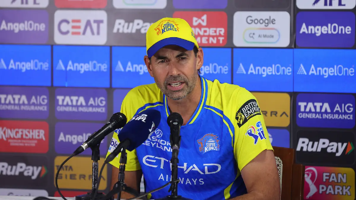 CSK Announce Departure of Legendary Coach Stephen Fleming