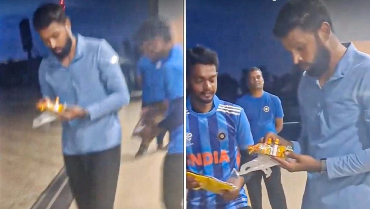 Hardik Pandya's Heartwarming Gesture for a Loyal Fan Goes Viral
