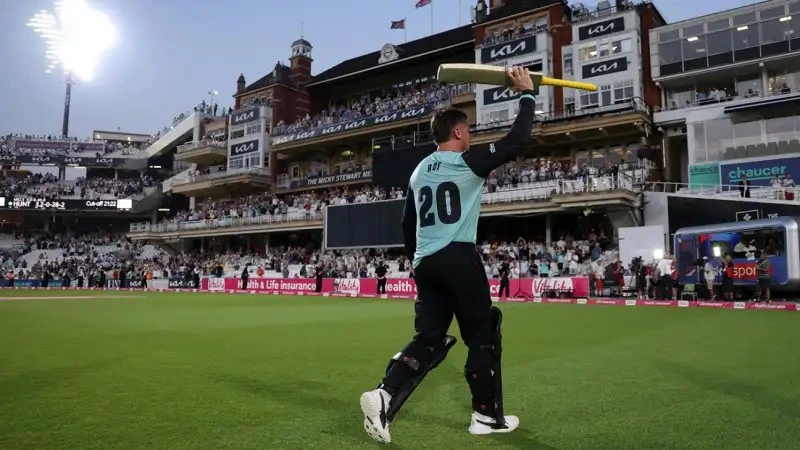 AI Simulation | T20 Blast | Jason Roy Fires Surrey to Thrilling Four-Wicket Win Over Kent