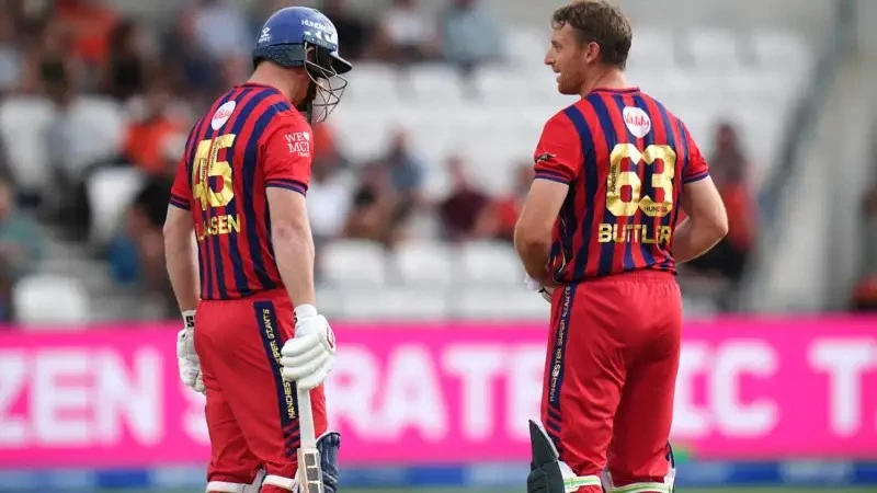 AI Simulation | MSG vs TR | Jos Buttler's Blazing 71 Powers Manchester Super Giants Past Trent Rockets