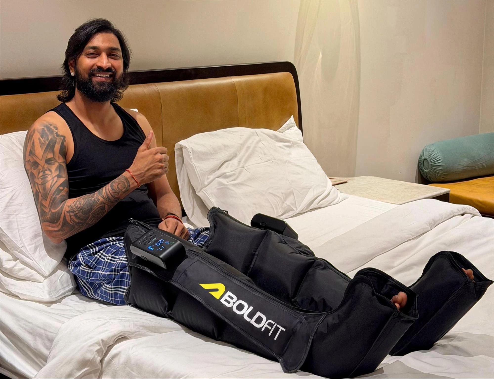 Krunal Pandya Shares Positive Rehab Pictures Ahead of Key Fixture
