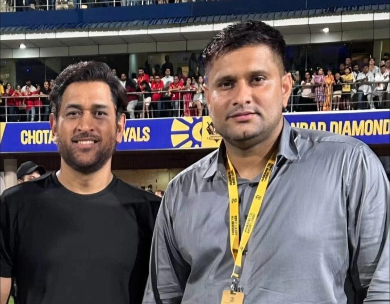 Twitter Flooded with Reactions After MS Dhoni's Special Meeting with Saurabh Tiwary