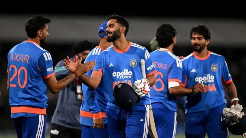 Naman Dhir Delivers a Stunning Finish for India, Fans React