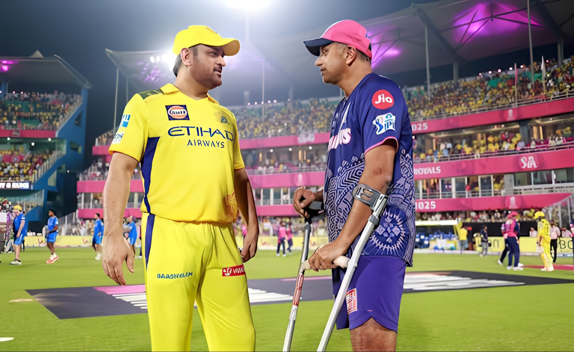 Rahul Dravid Picks MS Dhoni as His Ultimate Captain 