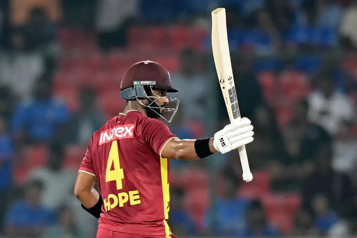 Shai Hope Takes India by Storm With Record-Breaking Batting Displays