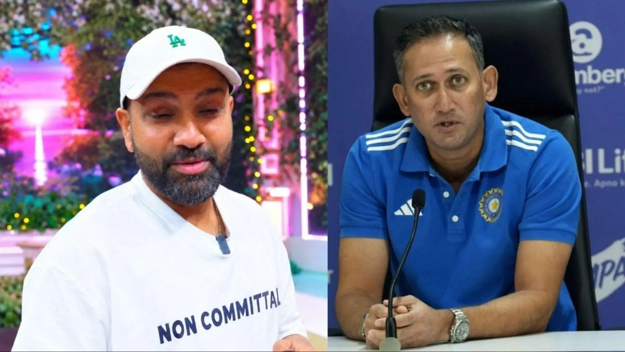 Twitter Reacts as Rohit Sharma Rocks ‘Non-Committal’ T-Shirt on His Show