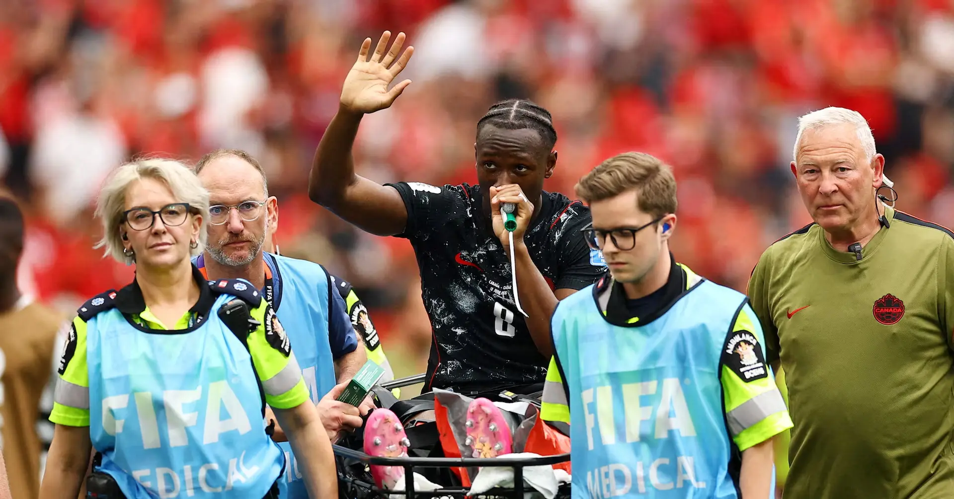 Canadas Historic World Cup Win Marred by Kone Injury Scare