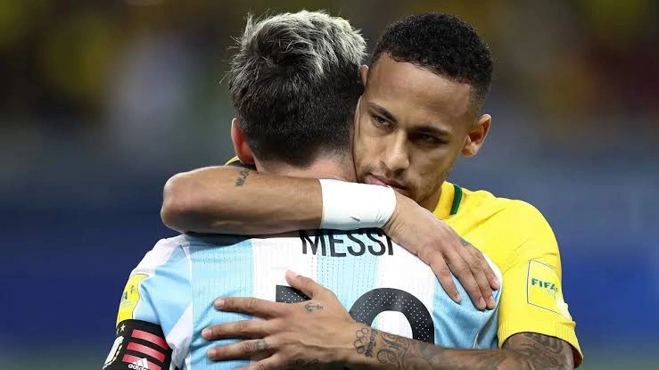 Neymar Offers Messi Support Following His Father’s Death