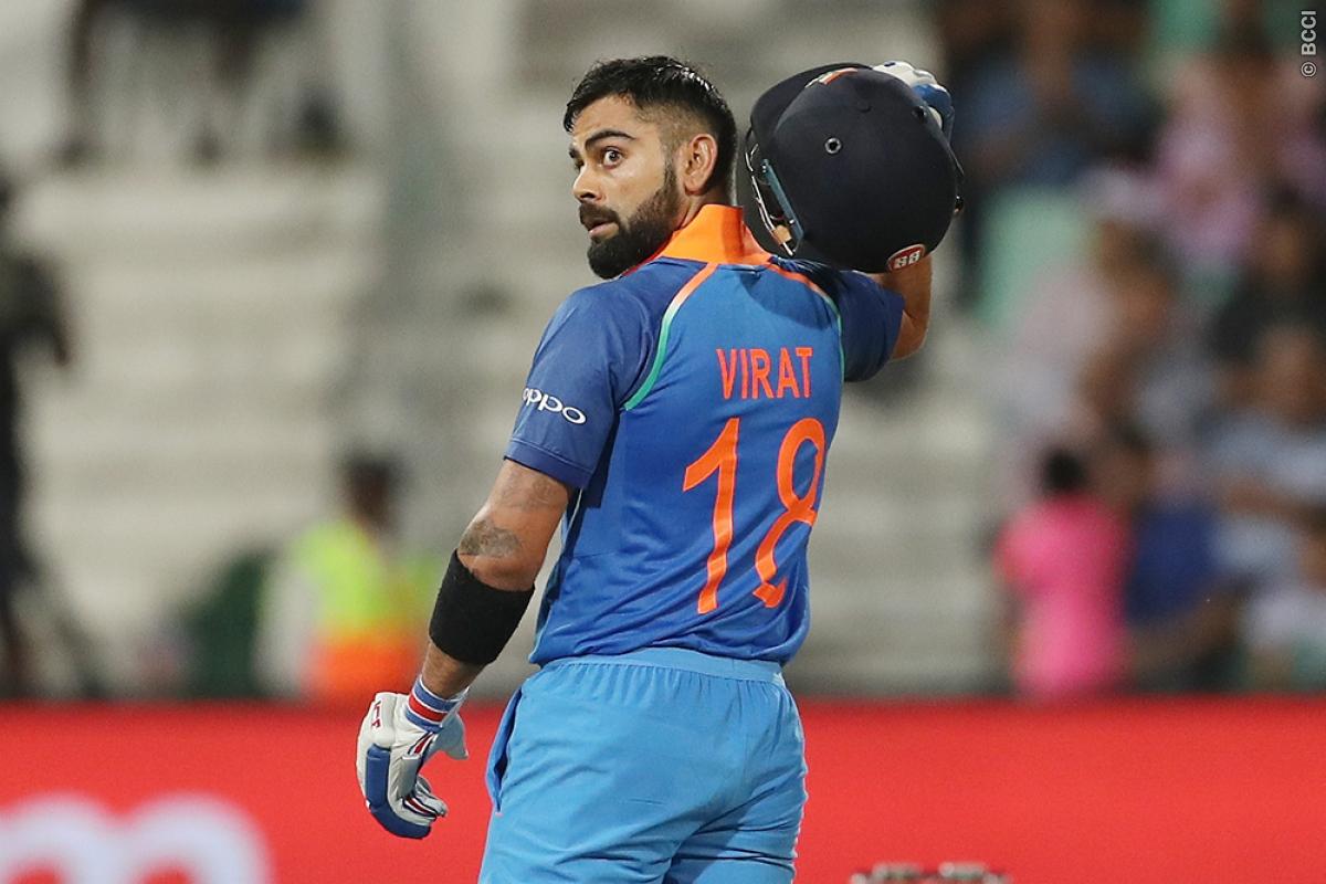 24-year-old Virat Kohli said he would match Sachin Tendulkar's ODI record, reveals Oakley chief