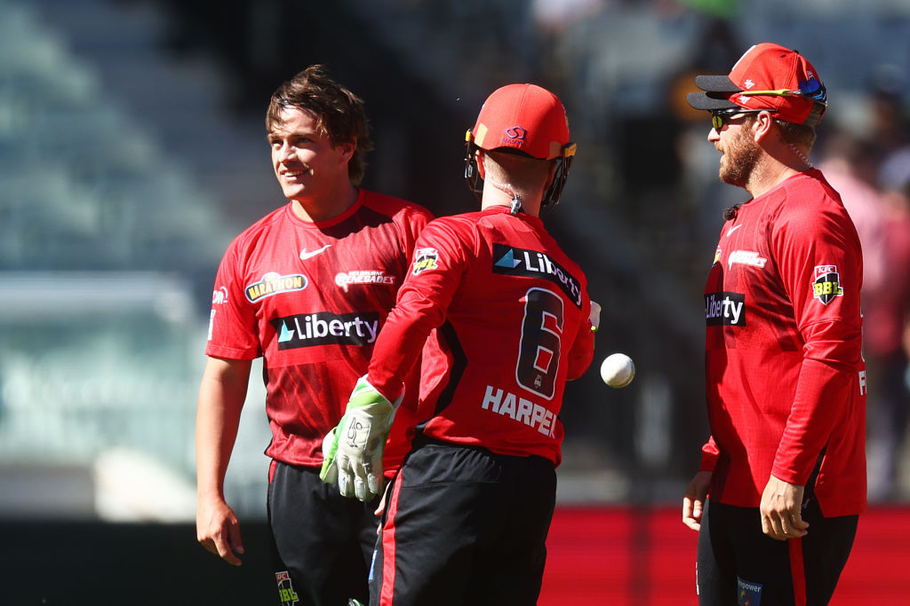 BBL 2021-22 | WATCH : Cameron Boyce registers a double hat-trick against Sydney Thunder