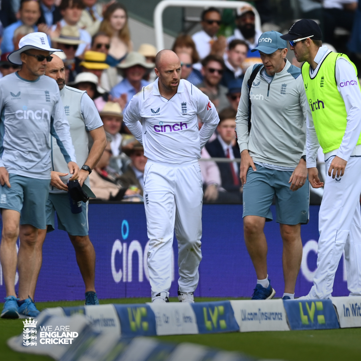 ENG vs NZ | Jack Leach ruled out of Lord's Test, Matt Parkinson to make debut as concussion replacement