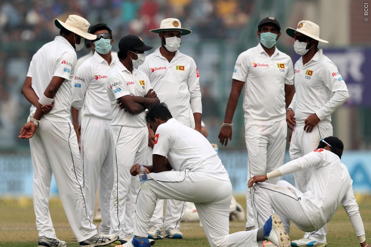 WATCH | Gamage and Lakmal walk off the field amidst confusion surrounding Delhi’s air quality