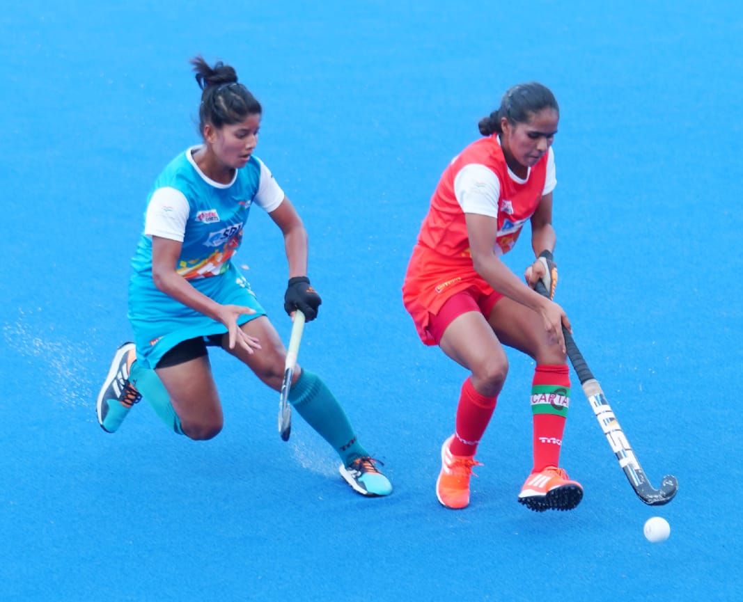 Khelo India Youth Games | Haryana maintain top position after state girls win hockey gold