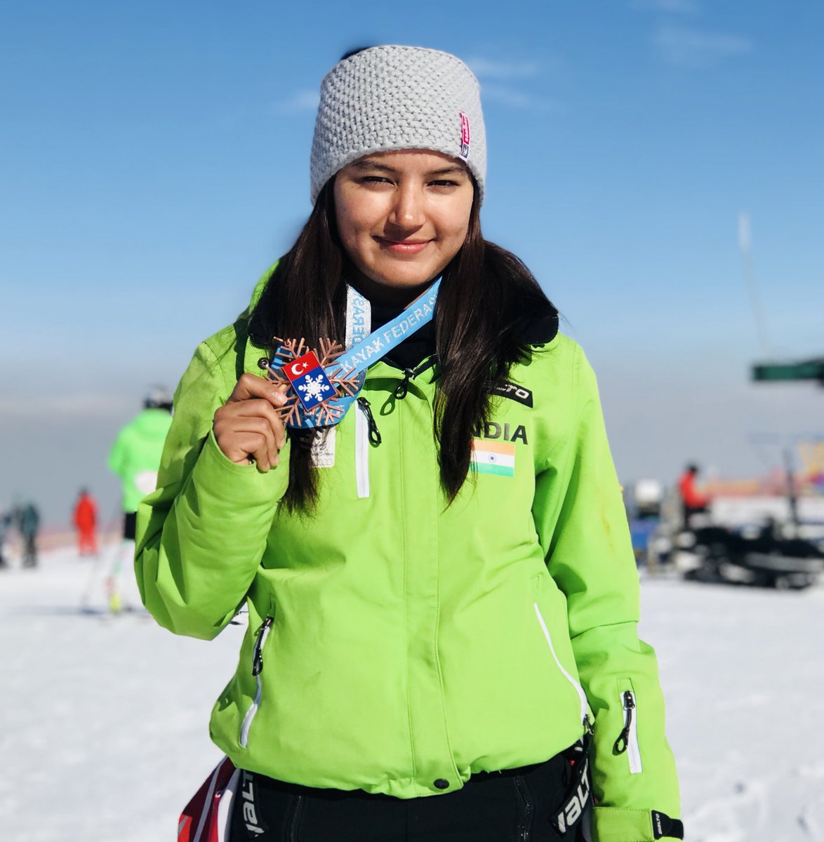 Aanchal Thakur becomes first Indian to win inter,national medal in skiing