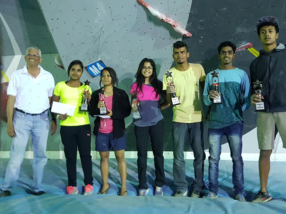 Delhi's Adarsh and Mumbai's Siddhi win Indian Open (Bouldering) Championship