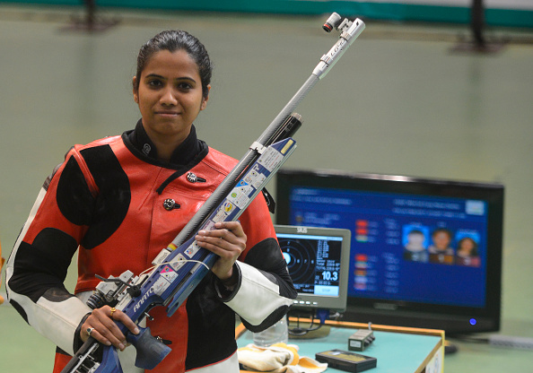 Indian shooters win gold, silver and bronze at Commonwealth Shooting Championship
