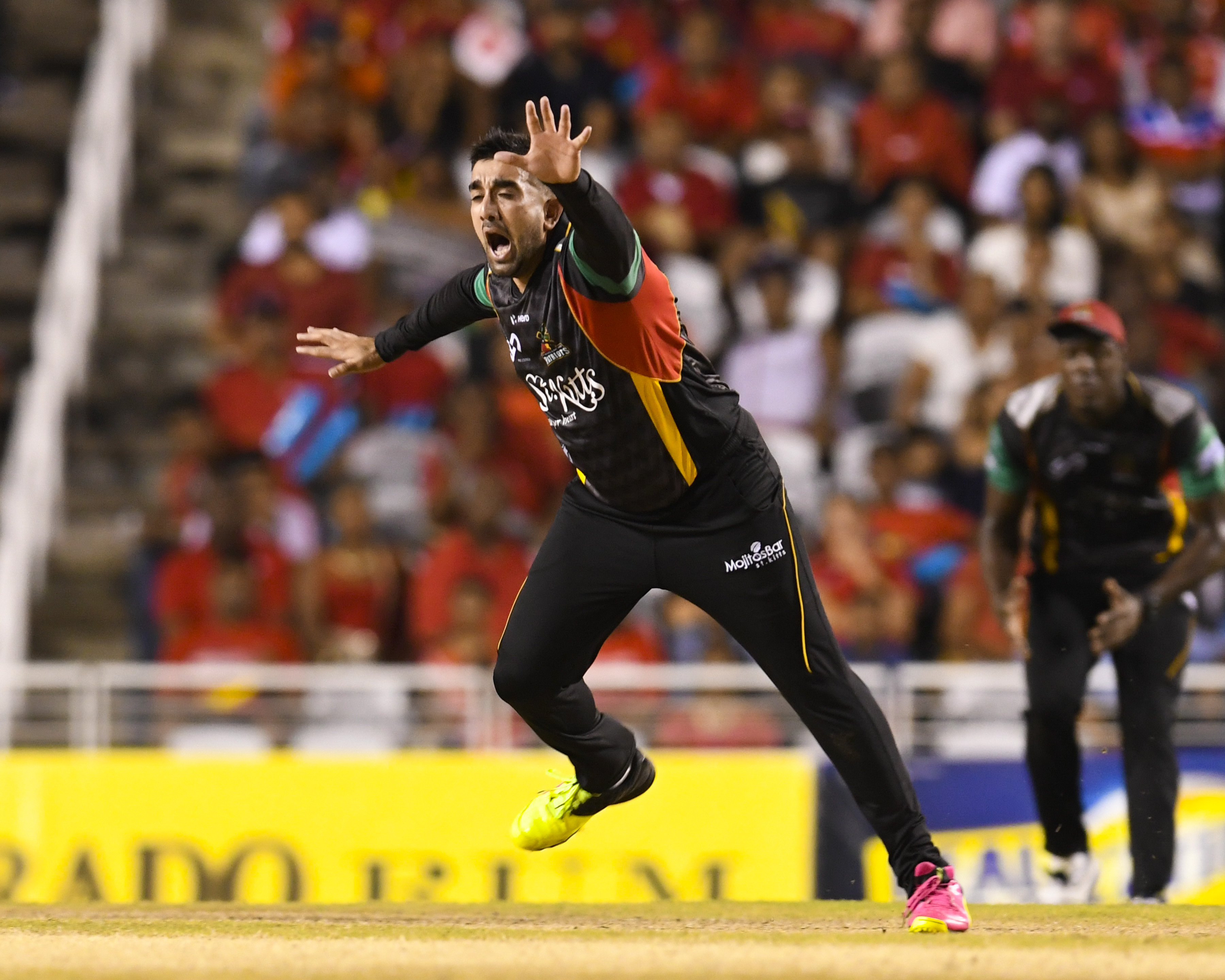 WATCH | Tabraiz Shamsi fined 50 percent of match fee for hissy fit in CPL final