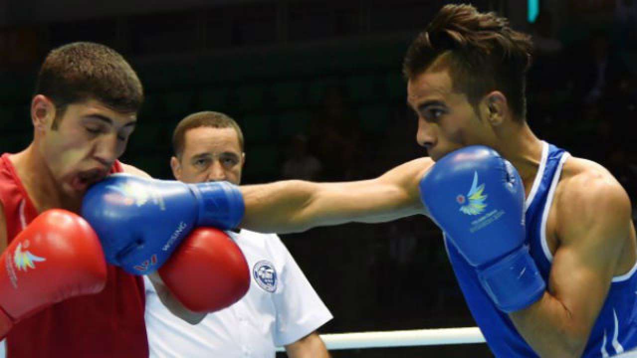 Sachin stuns World Championship medallist Gaurav Bidhuri at Men's National Boxing Championship