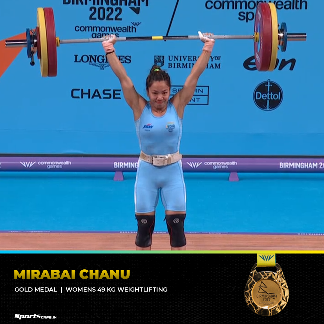 Mirabai Chanu creates Games record, gets first gold for India at CWG 2022