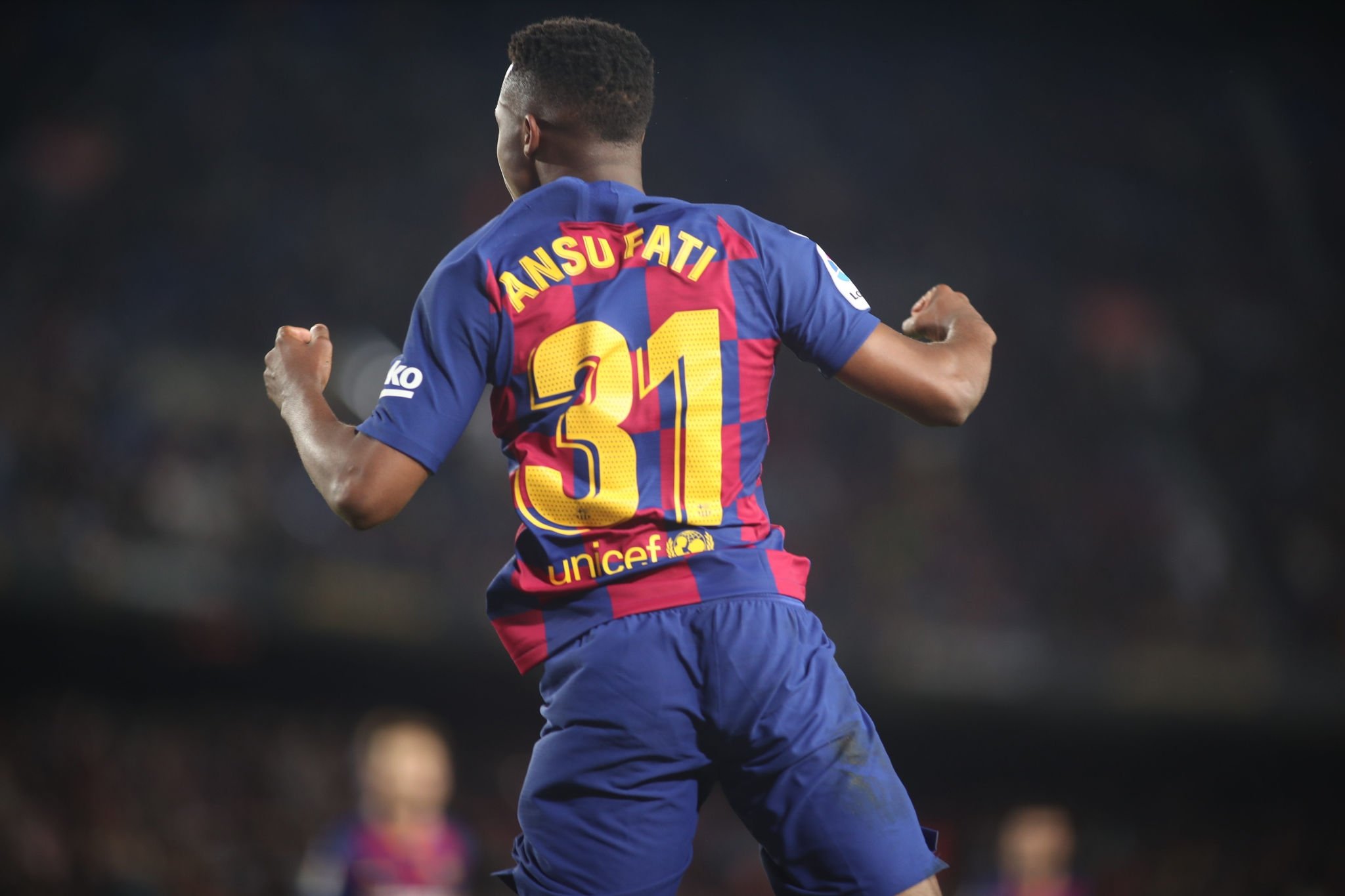 Barcelona confirm that Ansu Fati will miss four months of action over knee injury