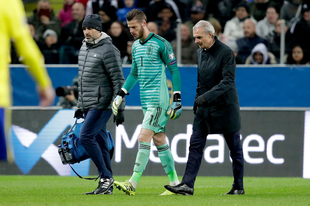 Reports | David De Gea suffers injury blow ahead of Liverpool battle