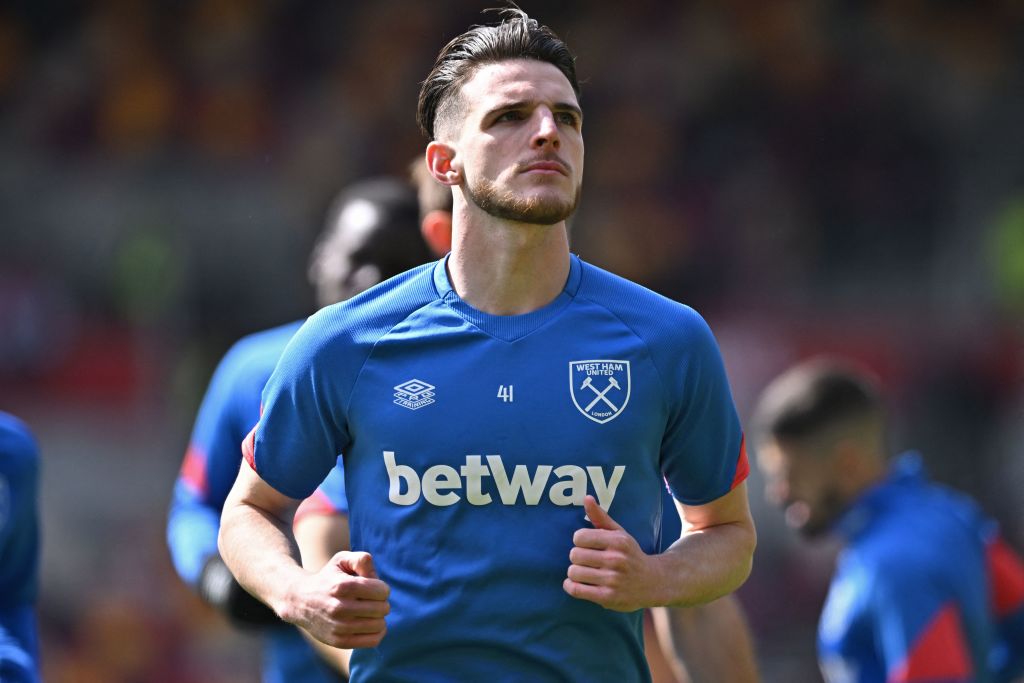 Feel like I’ve taken another step in right direction but I’ve got more to give, claims Declan Rice