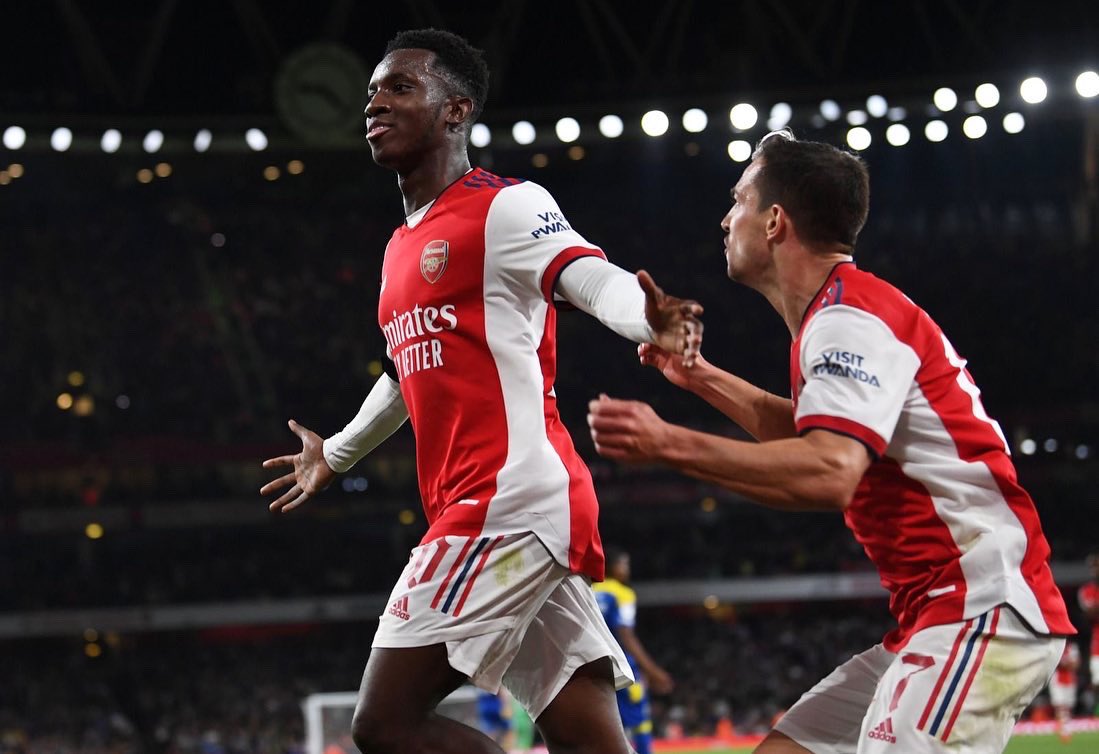 Reports | Eddie Nketiah to sign contract extension with Arsenal