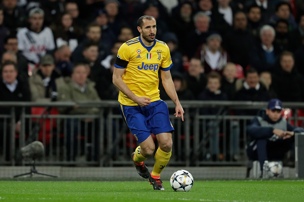 Reports | Giorgio Chiellini set for lengthy spell on the sidelines