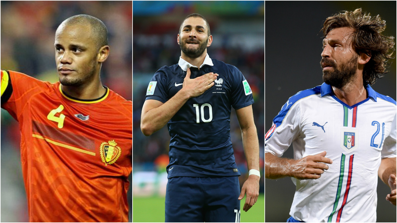 Euro 2016 | Missing players XI; Benzema, Kompany and Pirlo among absentees