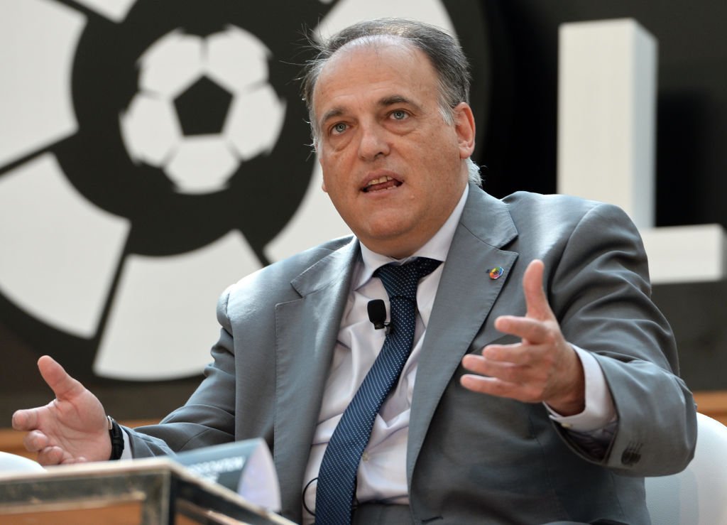 Think that model that Barcelona and Real Madrid are defending is dead, asserts Javier Tebas