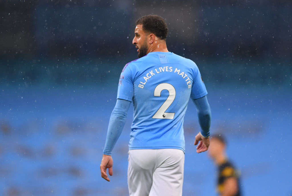It was a red card and hopefully Kyle Walker will learn for the future, asserts Pep Guardiola