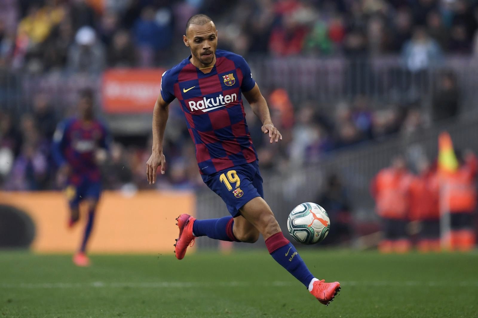 If football is a religion then Lionel Messi is its God, proclaims Martin Braithwaite