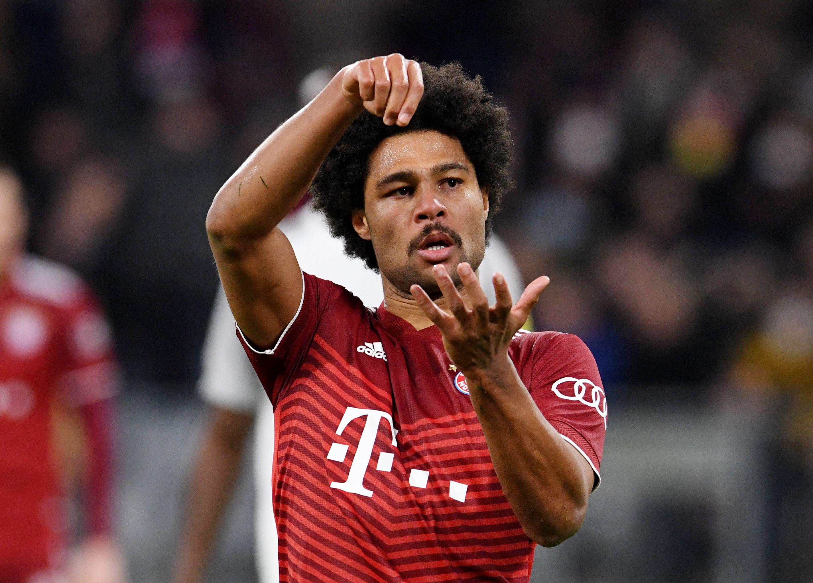 Bayern Munich confirm that Serge Gnabry has signed contract extension until 2026