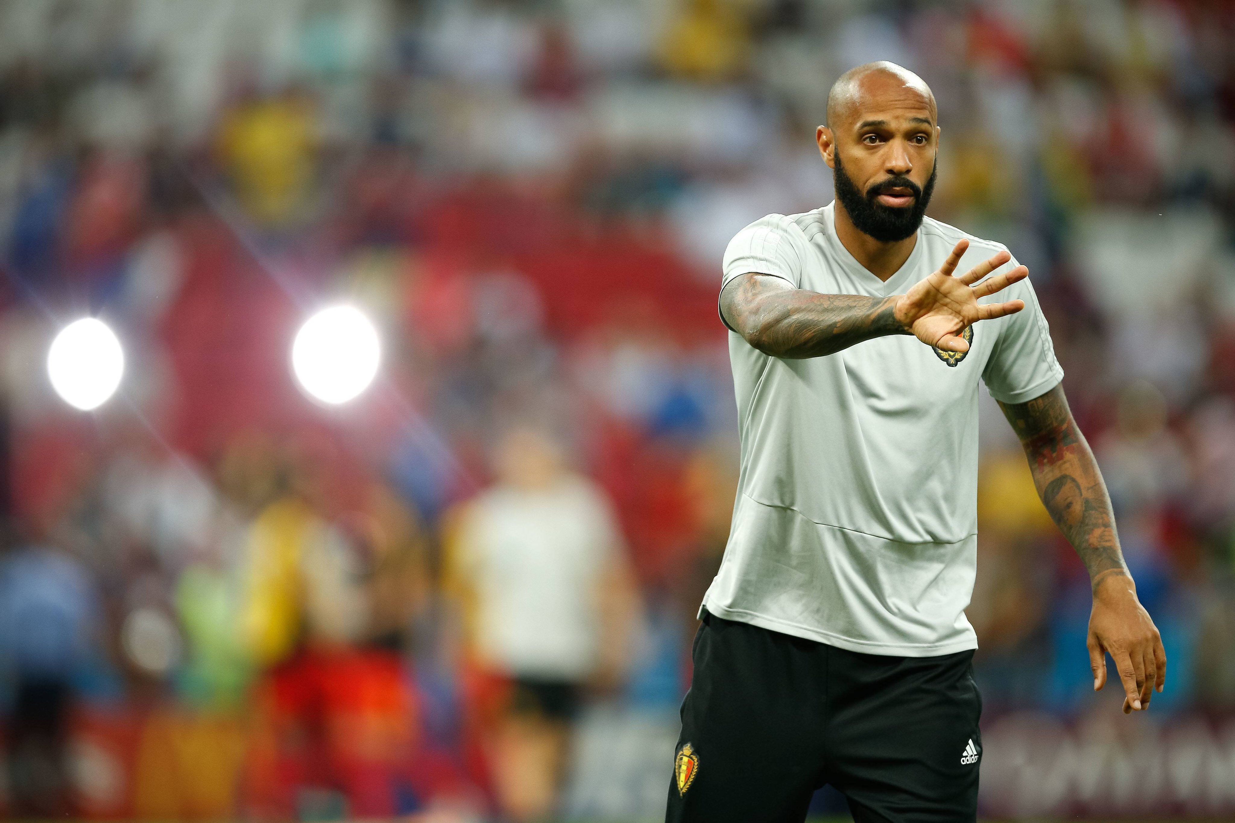 Thierry Henry rejoins Belgium as an assistant coach for postponed Euro 2020