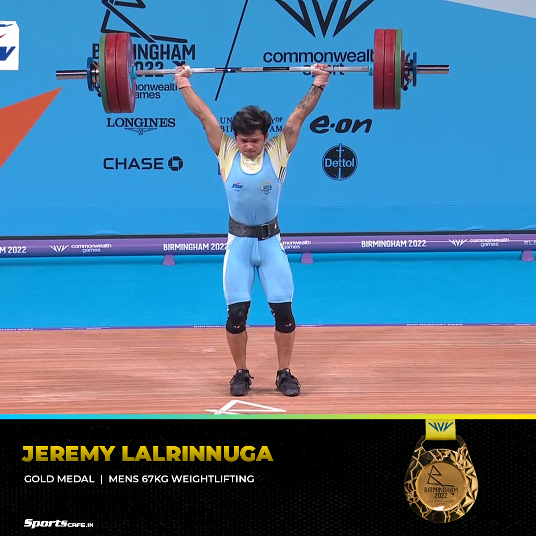 Commonwealth Games 2022 | Jeremy Lalrinnunga secures gold medal in Men's 67kg weightlifting