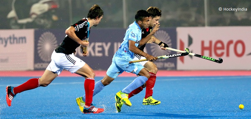 Spirited Indians holds Olympic Champions to 1-1 draw
