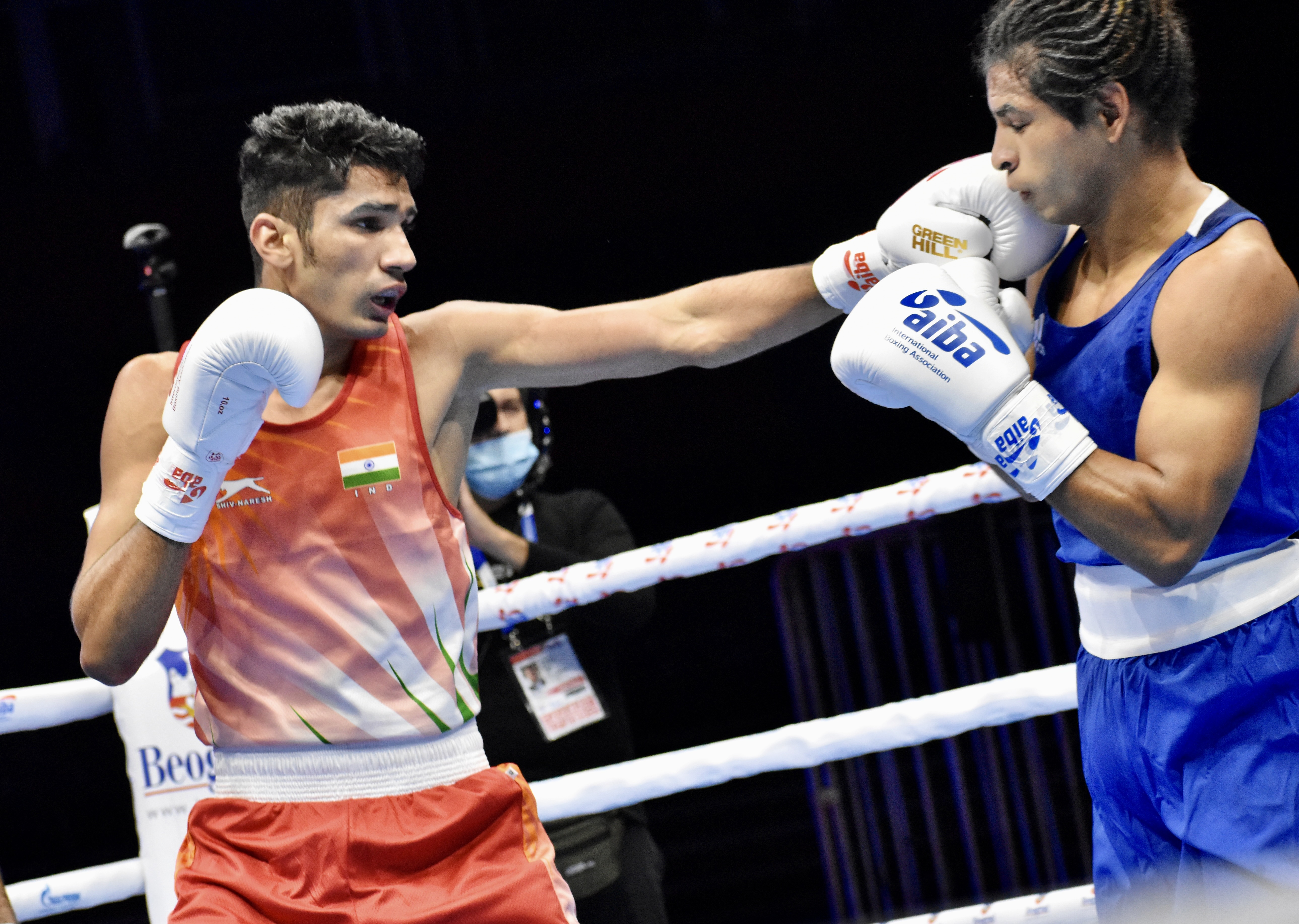 AIBA Men’s Boxing Championship | Rohit Mor and Akash Sangwan enter pre-quarters
