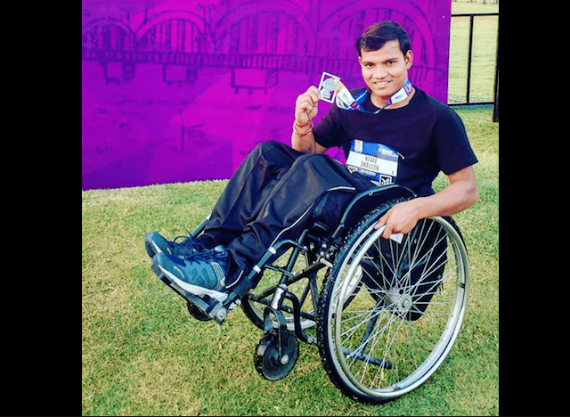 Donate to send the first Indian to Paralympic Wheelchair Marathon