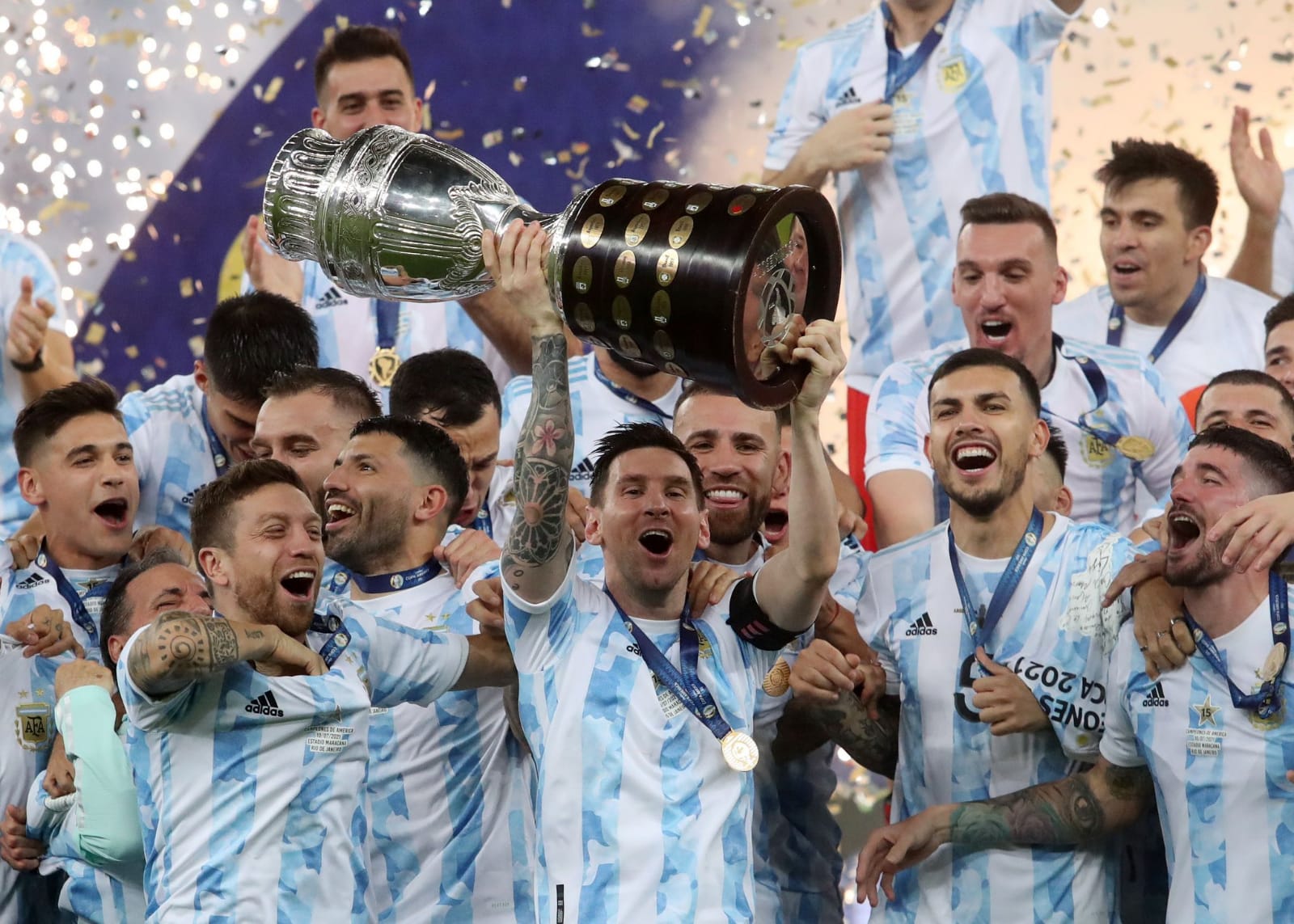 Lionel Messi is happy with Argentina and he is our leader, reveals Rodrigo De Paul