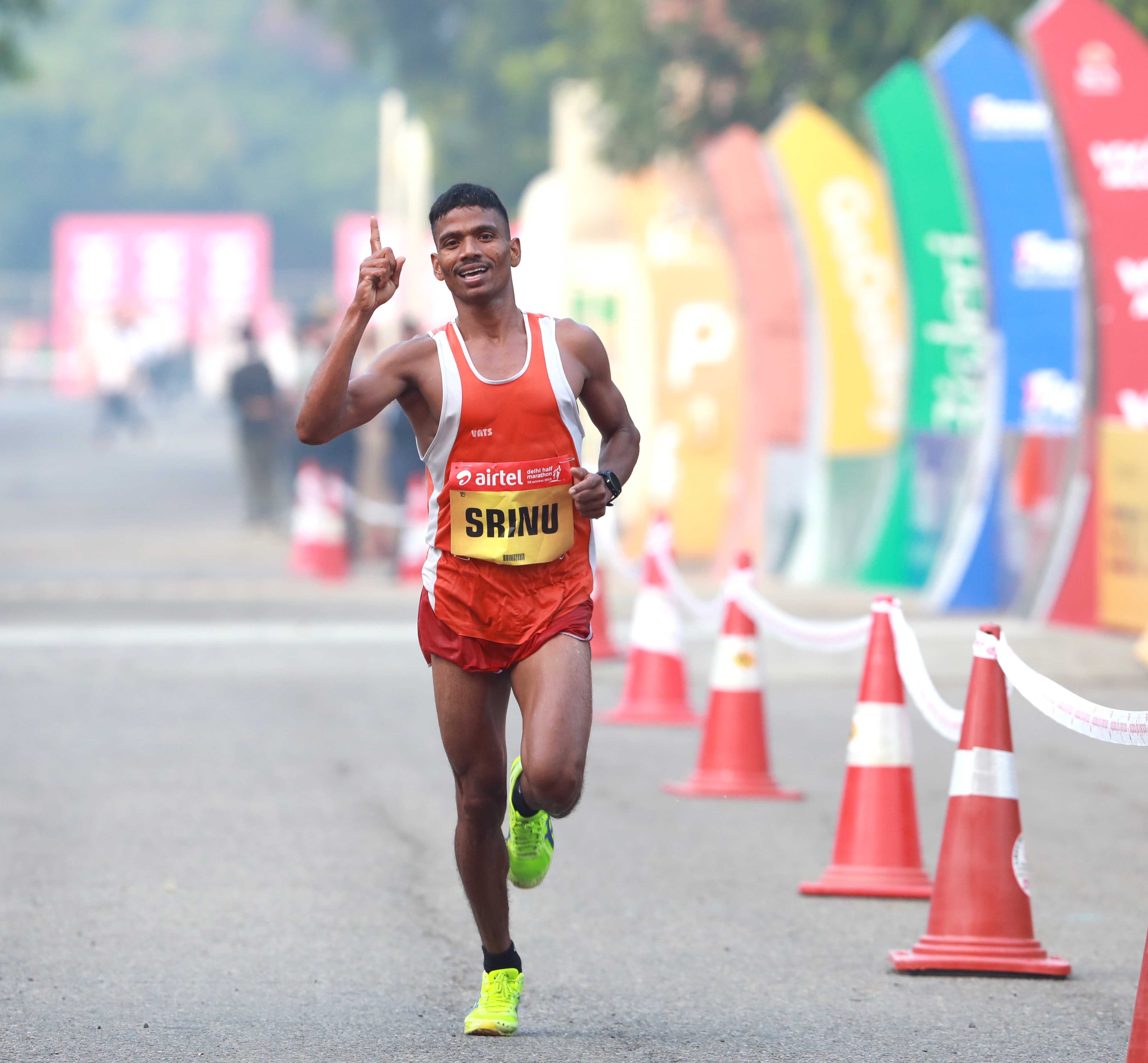 Delhi Half Marathon | Winning race is good, but I wanted to get record, admits Srinu Bugatha